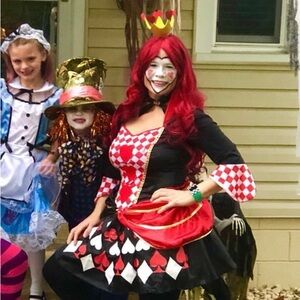 Queen of Hearts Halloween Costume Alice in Wonderland costume